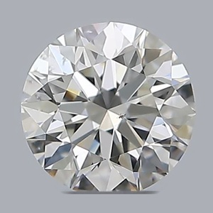 Round diamond — real photo