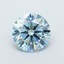 1.70 Ct. Fancy Intense Blue Round Lab Grown Diamond