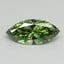 0.50 Ct. Fancy Vivid Green Marquise Lab Grown Diamond