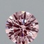 1.51 Ct. Fancy Vivid Pink Round Lab Grown Diamond