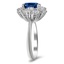 The Fantasia Ring, smalltop view on a hand