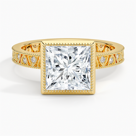 Sinclair Art Deco Diamond Ring - Brilliant Earth