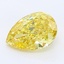 1.31 Ct. Fancy Intense Yellow Pear Lab Grown Diamond