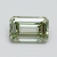 1.00 Ct. Fancy Intense Green Emerald Lab Grown Diamond