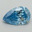 1.78 Ct. Fancy Vivid Blue Pear Lab Grown Diamond