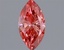0.51 Ct. Fancy Vivid Pink Marquise Lab Grown Diamond