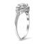 The Klarrisa Ring, smalltop view on a hand