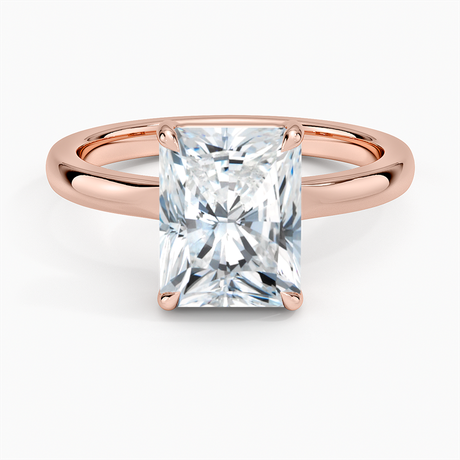 14K Rose Gold Alice Solitaire Ring