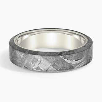 Tundra 6mm Wedding Ring in 18K White Gold