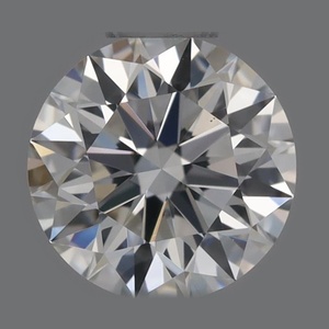Round diamond — real photo