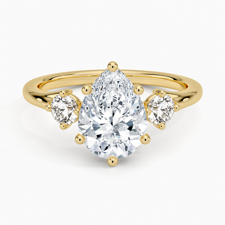 Luxe Floating Three Stone Diamond Ring (1/3 ct. tw.)