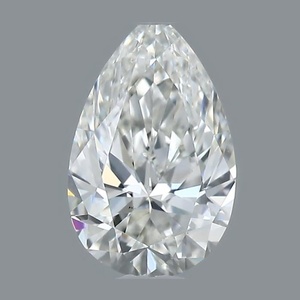 Pear diamond — real photo