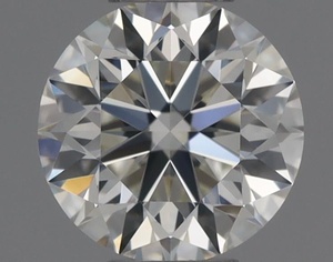Round diamond — real photo