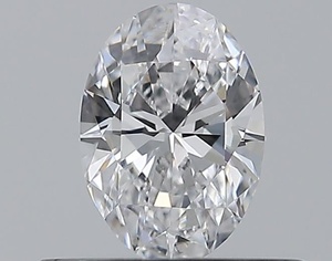 Oval diamond — real photo