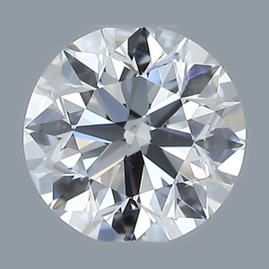 Round diamond — real photo