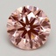 2.61 Ct. Fancy Intense Pink Round Lab Grown Diamond