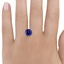 9.6x9.4mm Blue Modified Round Tanzanite, smalladditional view 1