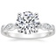 18K White Gold Rosalie Diamond Ring (1/4 ct. tw.), smalltop view