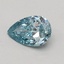 0.50 Ct. Fancy Vivid Blue Pear Lab Grown Diamond
