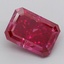 4.03 Ct. Fancy Vivid  Pink Radiant Lab Grown Diamond