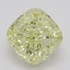 1.22 Ct. Fancy Yellow Cushion Diamond