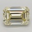 2.29 Ct. Fancy Light Yellow Emerald Lab Grown Diamond