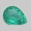 8.0x6.0mm  Green  Pear   Emerald