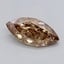 1.05 Ct. Very Light  Brown Marquise Lab Grown Diamond