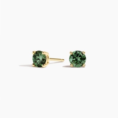 Pacific Green Lab Diamond Stud Earrings (1/2 ct. tw.)