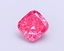 1.03 Ct. Fancy Vivid  Pink Cushion Lab Grown Diamond