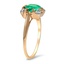 The Carmea Ring, smalltop view on a hand