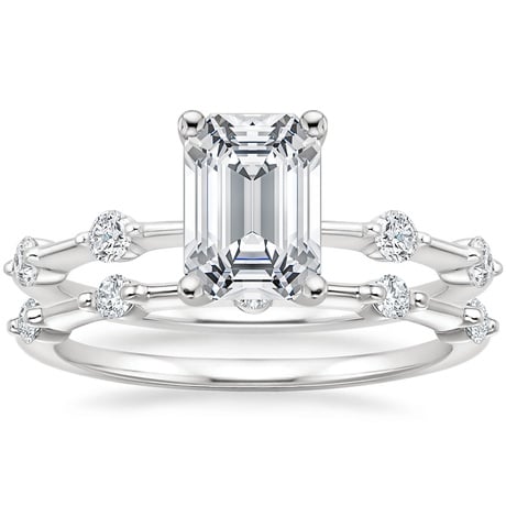Platinum Aimee Diamond Bridal Set