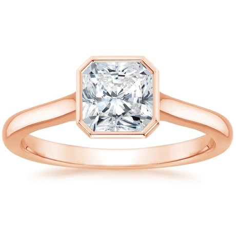14K Rose Gold Luna Bridal Set