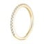 18K Yellow Gold Sonora Three-Quarter Coverage Diamond Ring (1/4 ct. tw.), smallside view