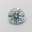 1.01 Ct. Fancy Intense  Blue Round Lab Grown Diamond