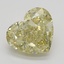 5.01 Ct. Fancy Brownish Yellow Heart Diamond