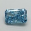 3.19 Ct. Fancy Vivid Blue Radiant Lab Grown Diamond