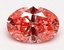 2.02 Ct. Fancy Vivid Pink Oval Lab Grown Diamond