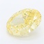 2.26 Ct. Fancy Intense Yellow Oval Lab Grown Diamond