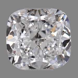 Cushion diamond — real photo
