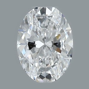 Oval diamond — real photo