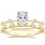 18K Yellow Gold Aimee Diamond Ring with Solaris Diamond Ring