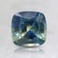 6.2mm Bi-Color Cushion Montana Sapphire
