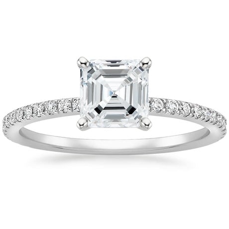 18K White Gold Luxe Ballad Bridal Set (1/2 ct. tw.)