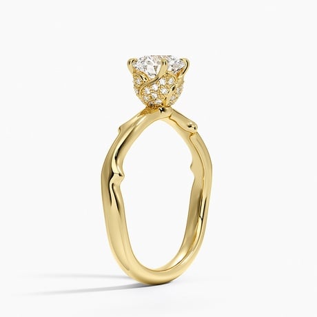 Rose Thorn Hidden Accent Diamond Ring (1/4 ct. tw.)