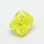 0.80 Ct. Fancy Vivid  Yellow Cushion Lab Grown Diamond