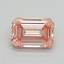 1.06 Ct. Fancy Vivid Pink Emerald Lab Grown Diamond