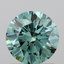 1.27 Ct. Fancy Vivid Round Lab Grown Diamond