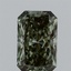 1.02 Ct. Fancy Vivid Green Radiant Lab Grown Diamond