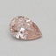 0.45 Ct. Fancy Intense Pink Pear Lab Grown Diamond